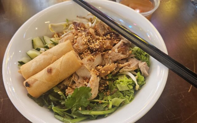 Bún Gà Nưoʻng Cha Giò for Iftar today